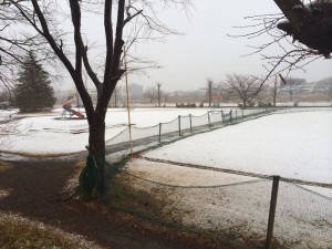 狭山市初積雪
