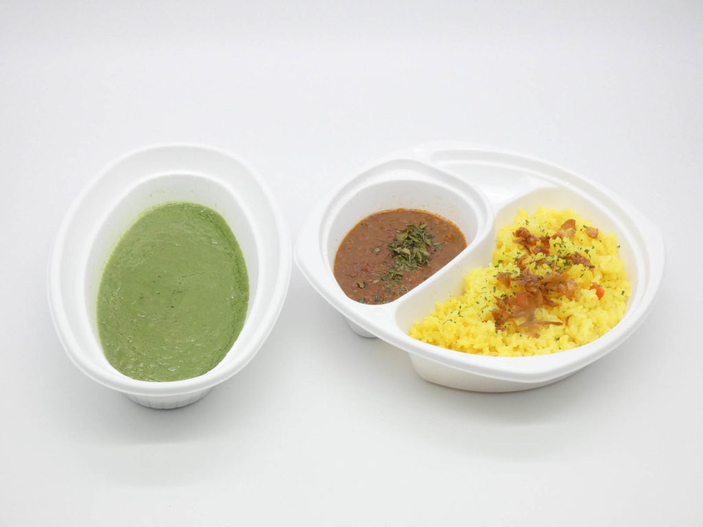狭山茶カレーとグルメカレーあいがけ　りとるほっと　狭山市加佐志