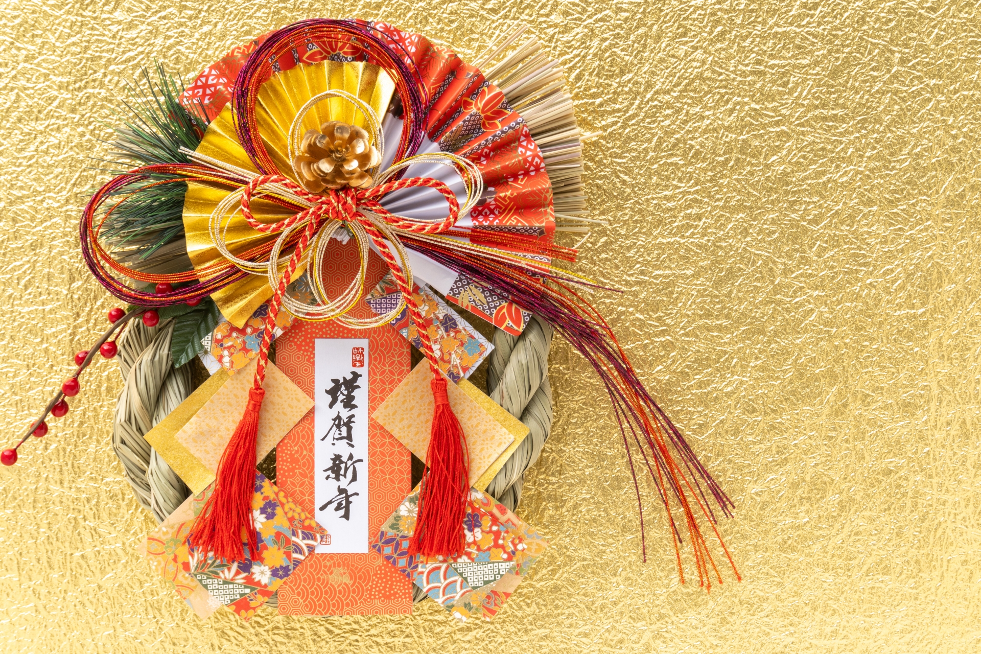 正月飾り　神社　アイサヤマ i-Sayama