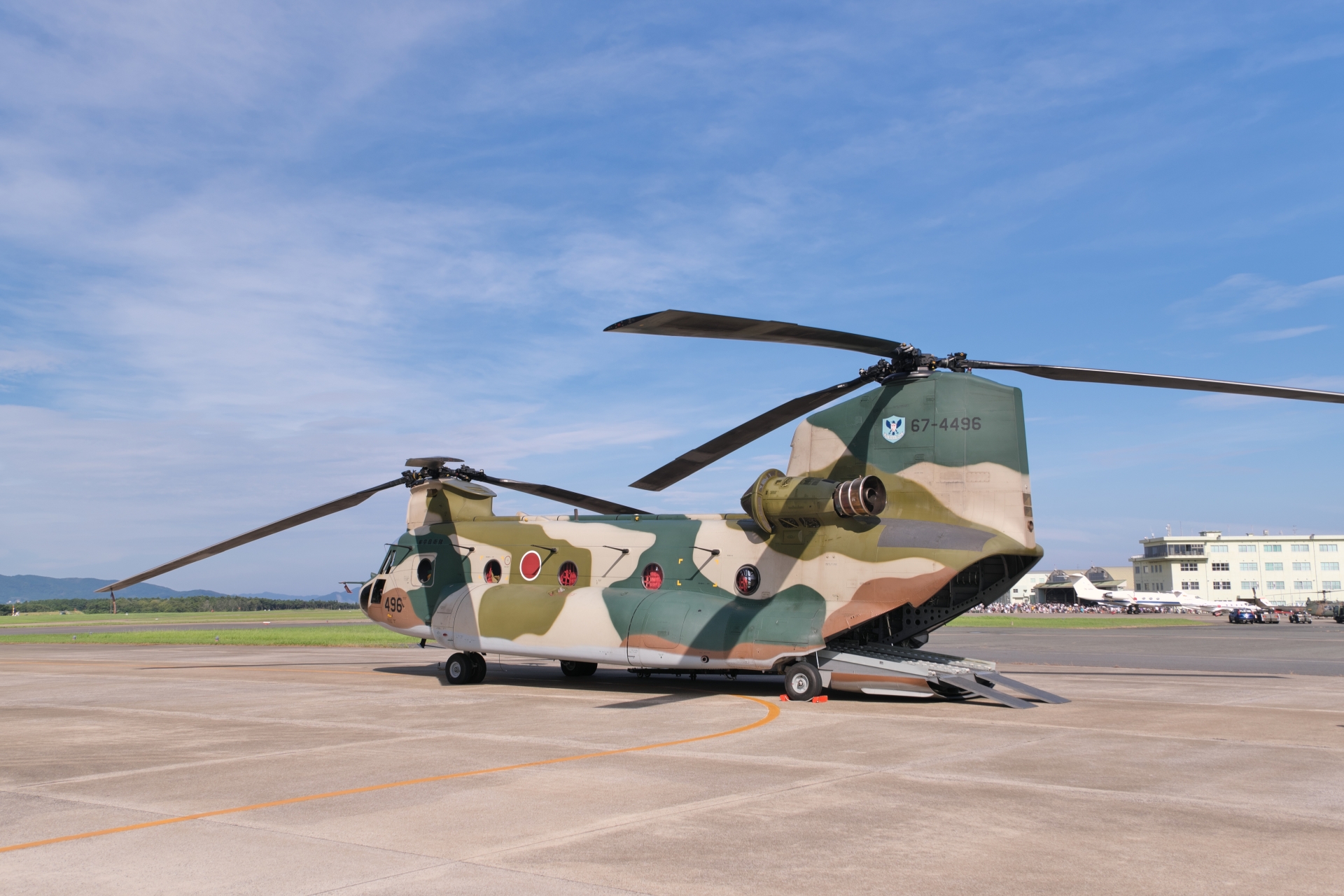 令和5年度入間基地体験搭乗　CH-47J 狭山市　アイサヤマ　i-Sayama