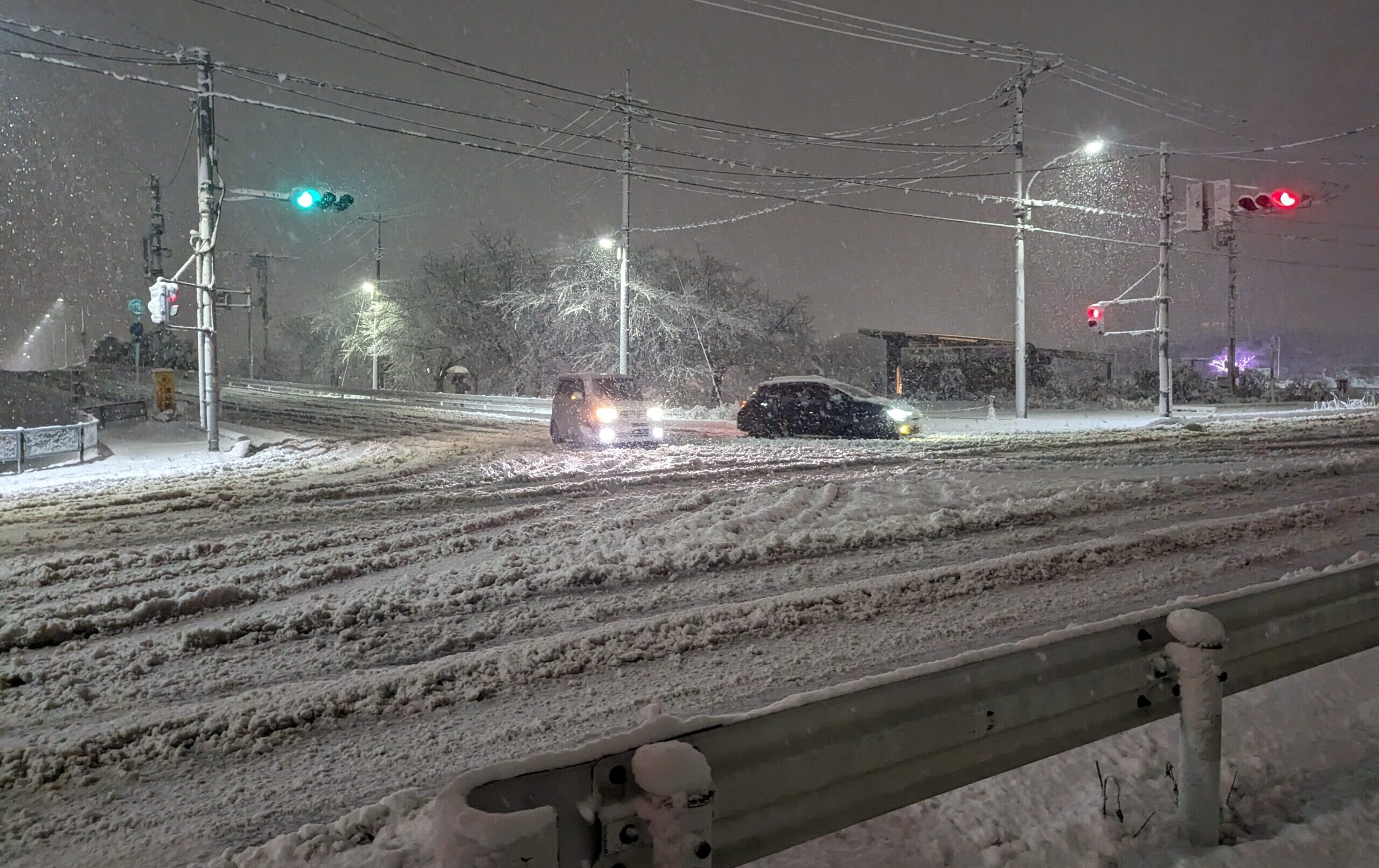 2024年2月5日（月）狭山市で積雪を観測　狭山市　アイサヤマ　i-Sayama