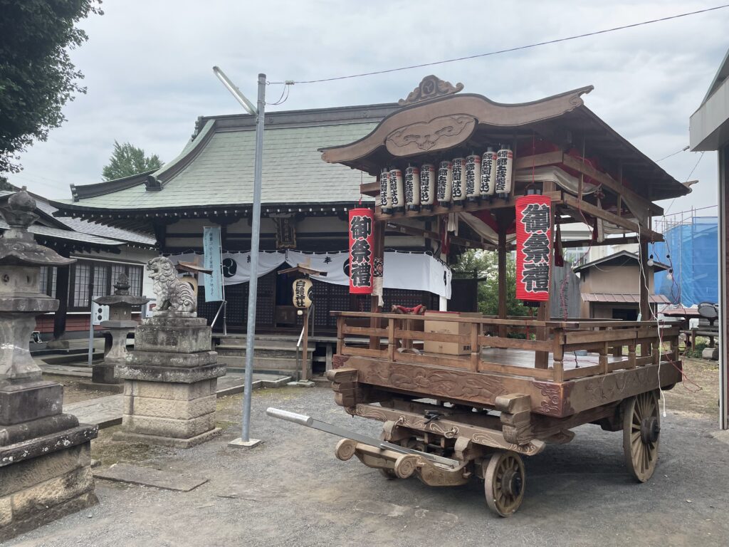 柏原白鬚神社　アイサヤマ