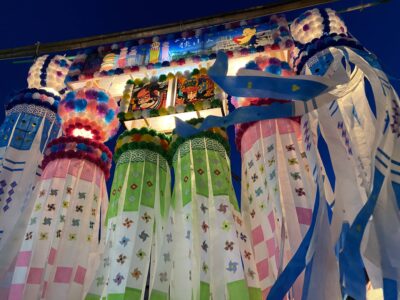 矢来飾りと竹飾り　i-Sayama アイサヤマ